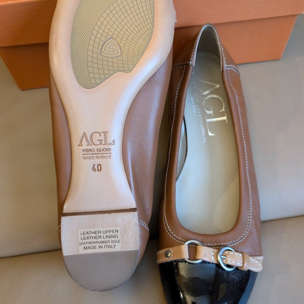 AGL Attilio Giusti Leombruni Brigita Ballet Flat - Picture 4 of 5